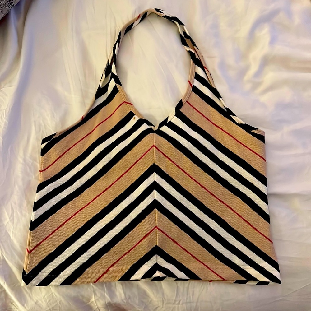 Vintage Burberry halter top